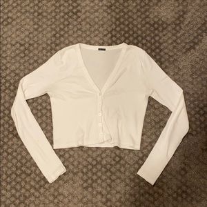 Brandy melville button front long sleeve